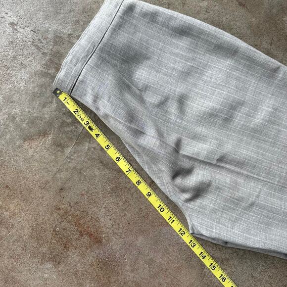 Worthington Grey and White Striped Work Pants - Picture 5 of 7